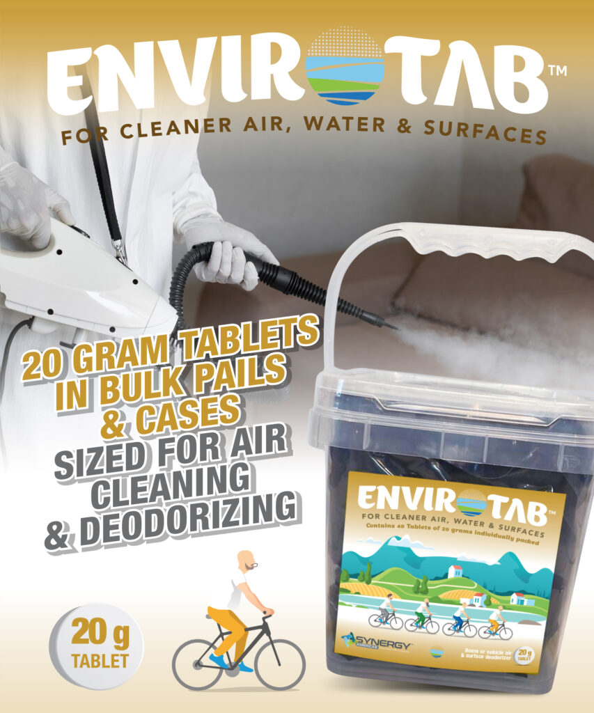 Envirotab for Cleaning - 40 x 20g tablets/pail