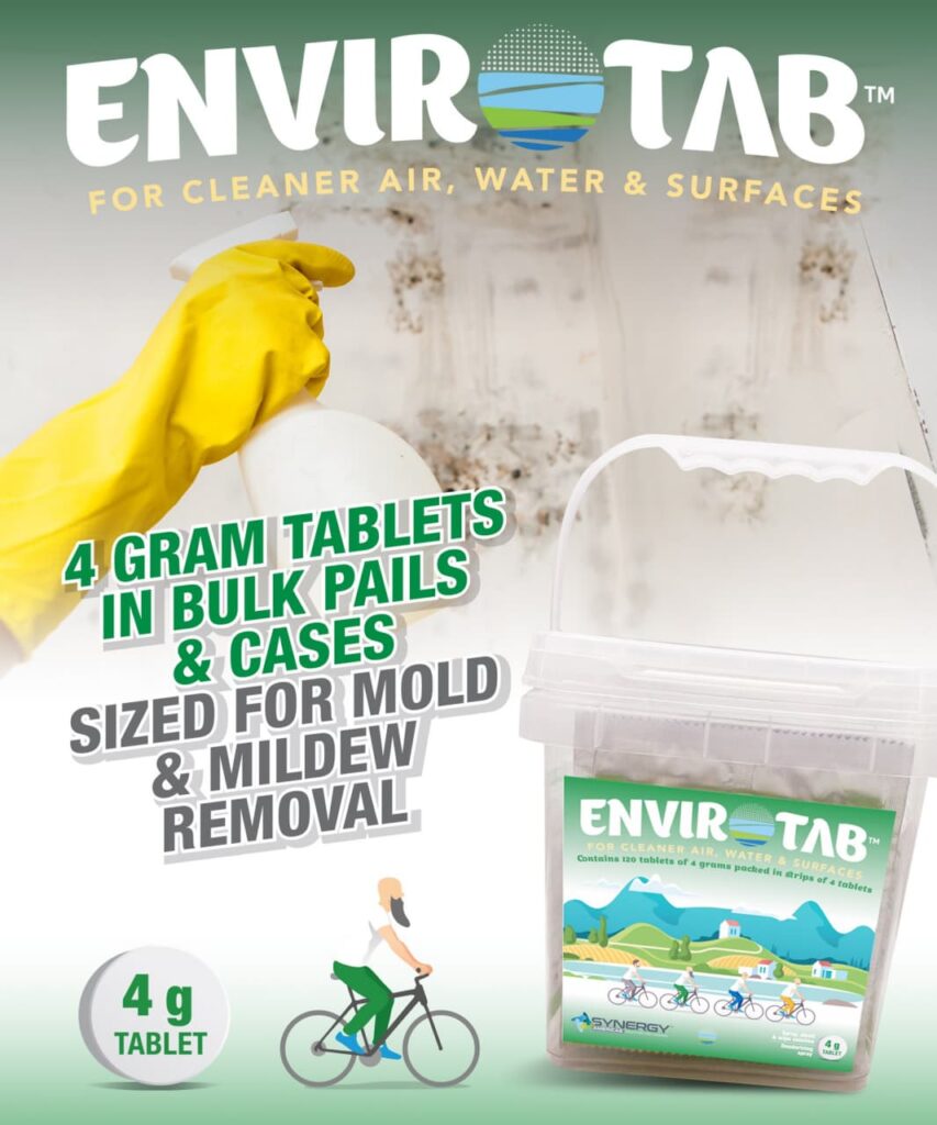 Envirotab for Cleaning - 120 x 4g tablets/pail