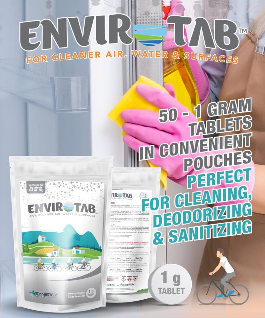 Envirotab for Cleaning - 50 x 1g tablets/pouch