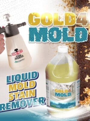 Concentrated Liquid Mold Stain Remover.