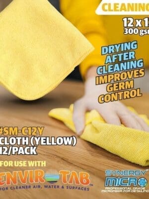 yellow microfiber for use with Envirotab