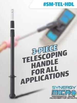 Telescoping handle for all microfiber applications