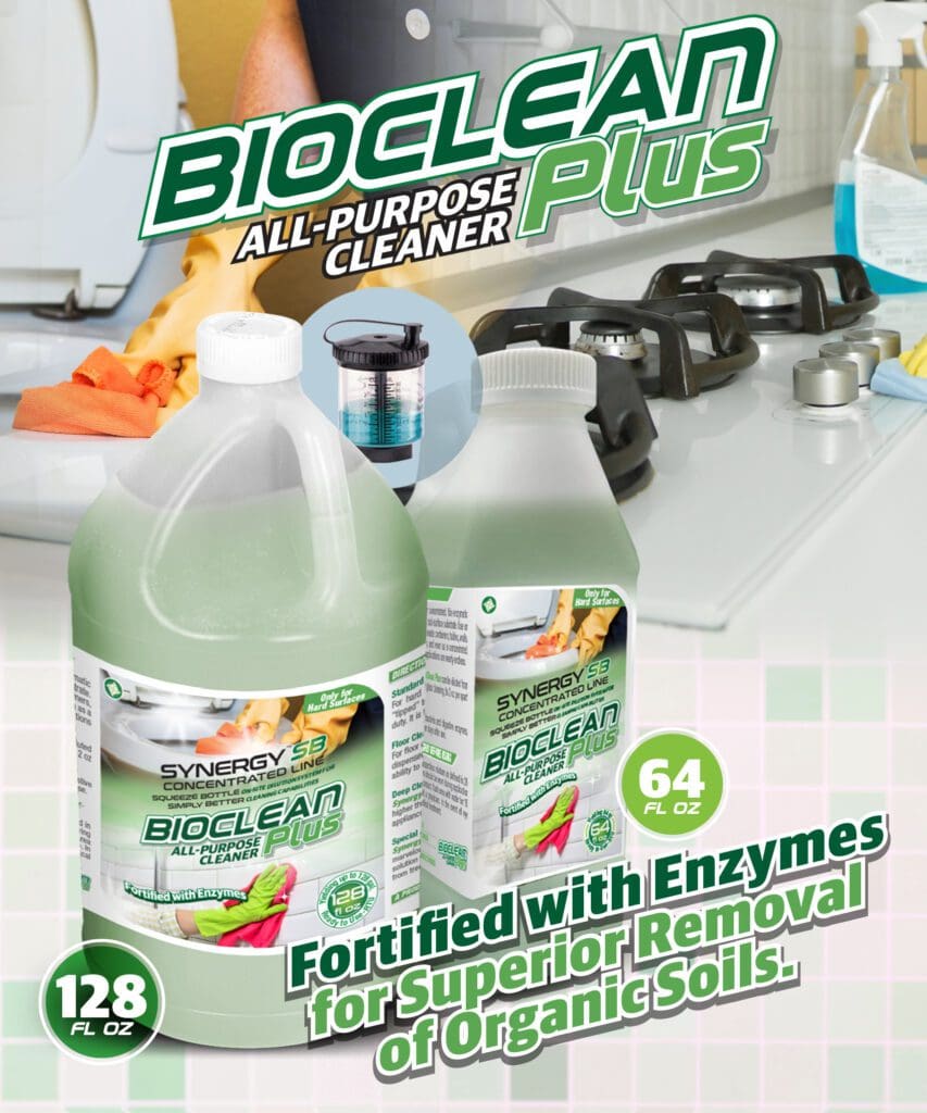 Synergy SB BioClean Concentrate - 4 x 1 Gallons/Case