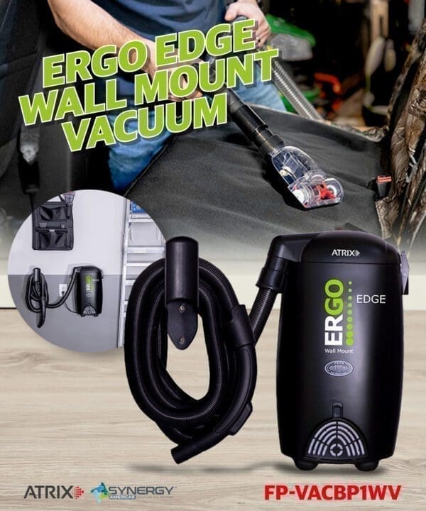 Synergy ERGO Edge Wall-Mount Vac w/ 30ft Hose Kit