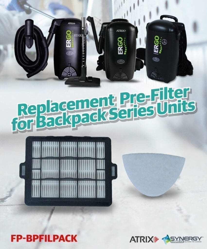Intake-Exhaust Filter Set for All Full-Size ERGO Backpacks