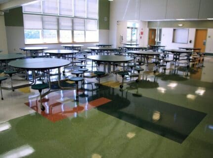 school cafeteria